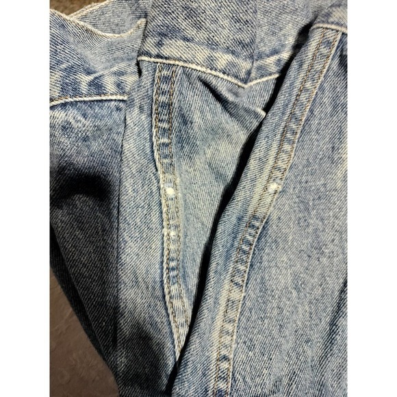 The Gap USA vintage Y2K blue jean jacket coat men XXL-XXXL - Picture 6 of 7